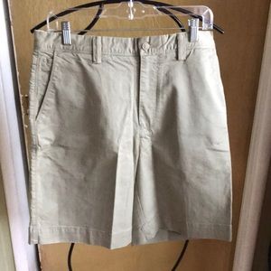 Hathaway men short khaki 32 nwot imperfection